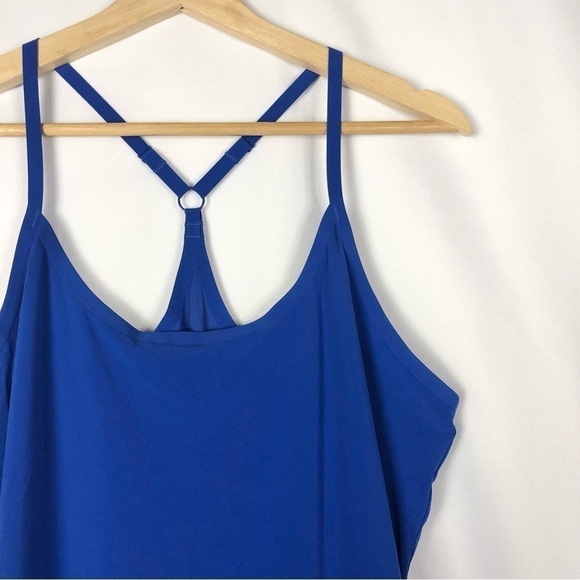 Outdoor Voices The Exercise Dress Royal Blue Athletic Mini Dress L - Picture 4 of 5